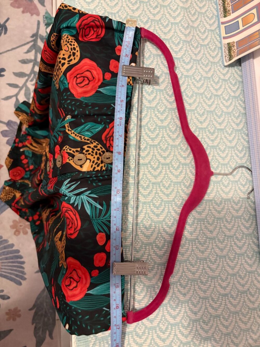 NWT America & Beyond Jaguar Paradise Wide Leg Pants - Picture 5 of 8